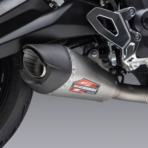 Yoshimura Race AT2 Triumph Trident (2021-2024) / Tiger Sport 660 Stainless Slip On Exhaust
