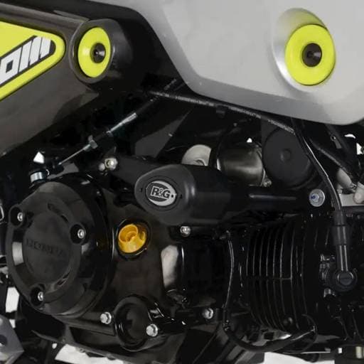 R&G Honda MSX 125 GROM 21-23 Black Aero Crash Protectors