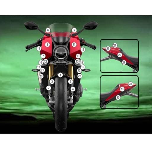 Eazi-Guard Triumph Speed Triple 1200 RR Gloss Paint Protection Film
