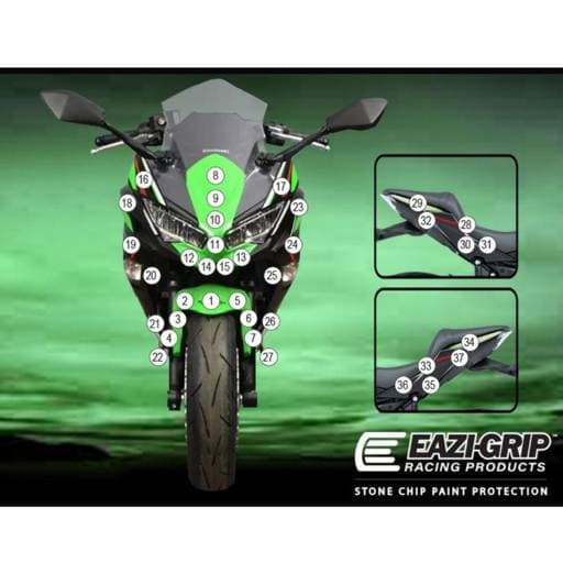 Eazi-Guard Kawasaki Ninja 650 Gloss Paint Protection Film