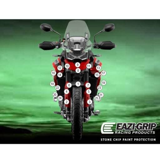 Eazi-Guard Triumph Tiger 900 GT 850 Sport Gloss Paint Protection Film