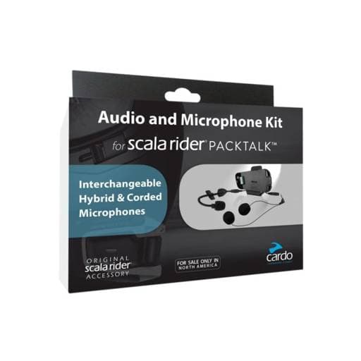 Cardo Packtalk/Smart Pack Hybrid & Corded Audio Mic Kit