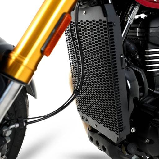 R&G Triumph Speed 400/Scrambler 400 Black PRO Radiator Guard