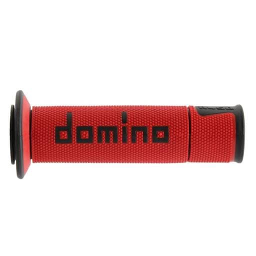 Domino A450 Red/Black Grips