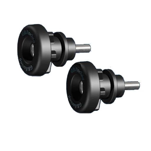 GBRacing Aprilia 6mm Paddock Stand / Swingarm Crash Bobbin Set