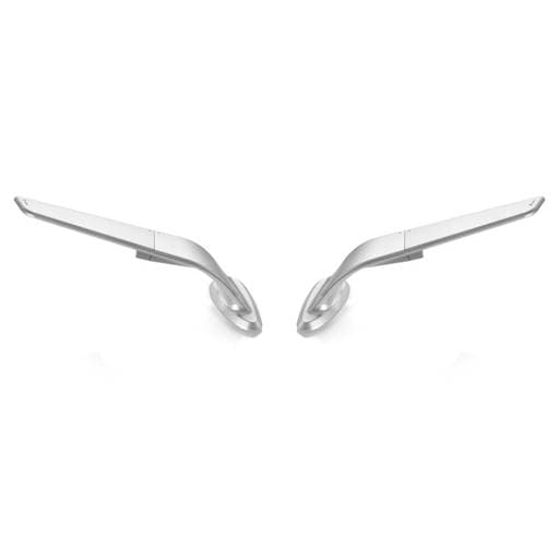Rizoma Stealth BSS031A Silver Mirror - Pair