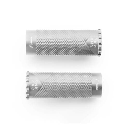 Rizoma Snake Silver Footpegs