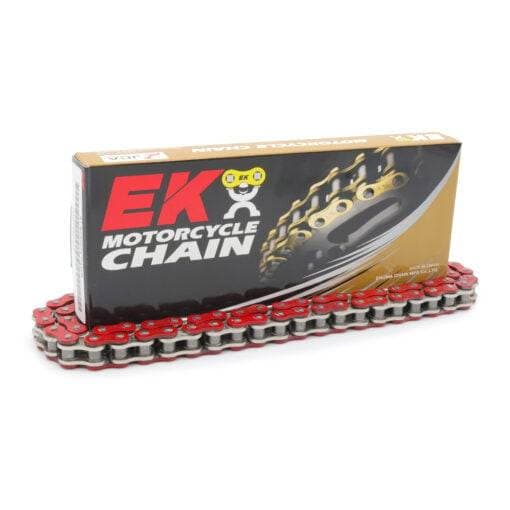 EK 420 Heavy Duty Motocross Red 130L Chain