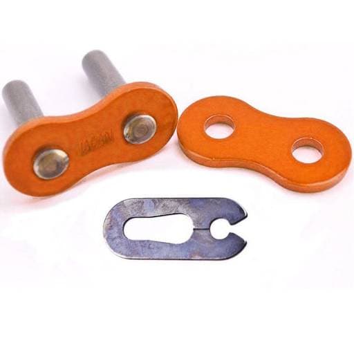 EK 420 Heavy Duty Motocross Orange Clip Link