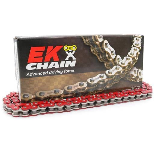 EK 520 Heavy Duty Motocross Red 120L Chain