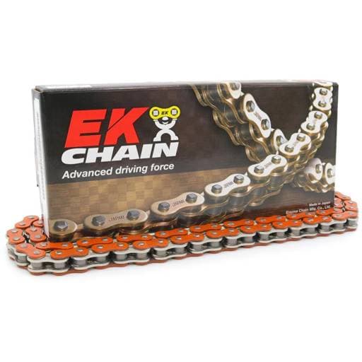 EK 520 Heavy Duty Motocross Orange 120L Chain