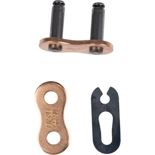 EK 520 RR/SM SX-Ring Narrow Gold Race Clip Link