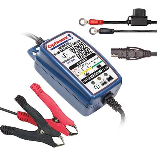 Optimate TecMate 1 DUO - Lithium and Lead Acid Smart Charger 0.6amp