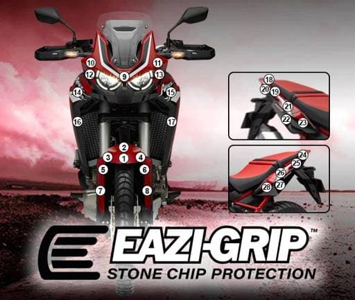 Eazi-Guard Honda Africa Twin 2020 Gloss Paint Protection Film
