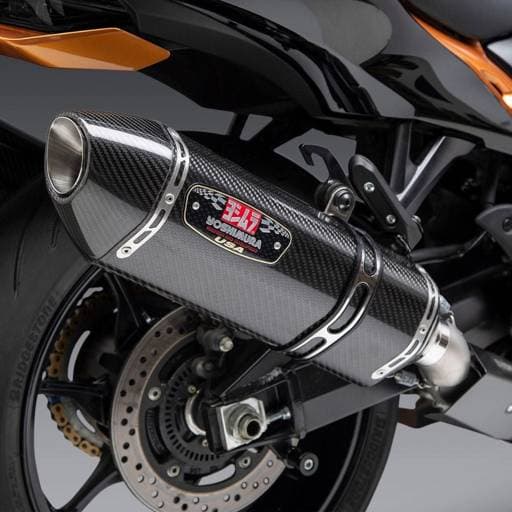 Yoshimura Suzuki Hayabusa 22-26 Race R-77 Dual Stainless/Carbon Muffler Slip On Exhaust