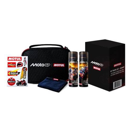 Motul Helmet Bundle GP Travel Kit