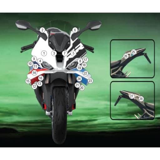 Eazi-Guard BMW S1000RR 2025 Gloss Paint Protection Film