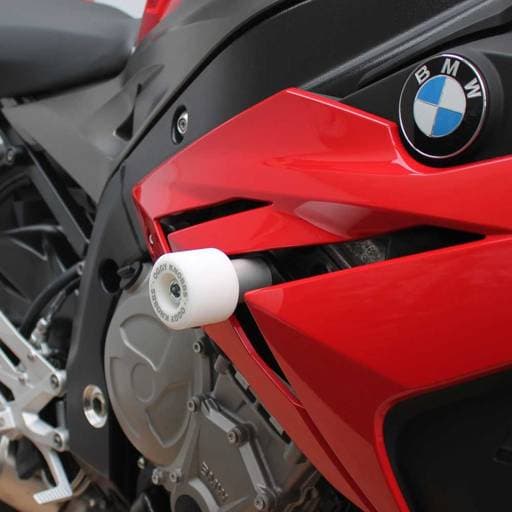 Oggy Knobbs BMW S 1000 R 14-16 White Frame Slider Kit