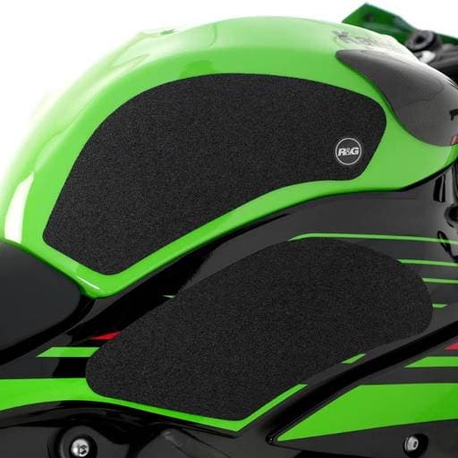 R&G Kawasaki ZX-6R '13- '24 Black Tank Traction Grips