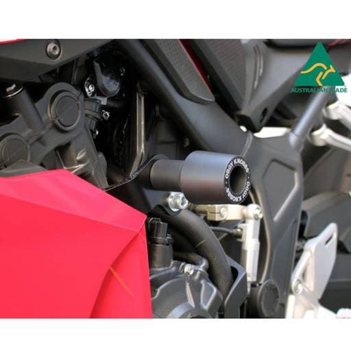 Oggy Knobbs Honda CBR650R / e-clutch 24-26 Black Frame Sliders