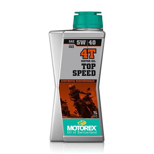Motorex Top Speed MC 4T 5W40 Engine Oil 1L