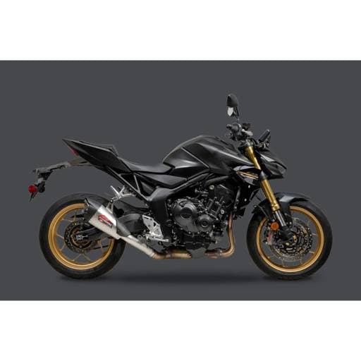 Yoshimura AT2 Honda CB Stainless Slip On Exhaust