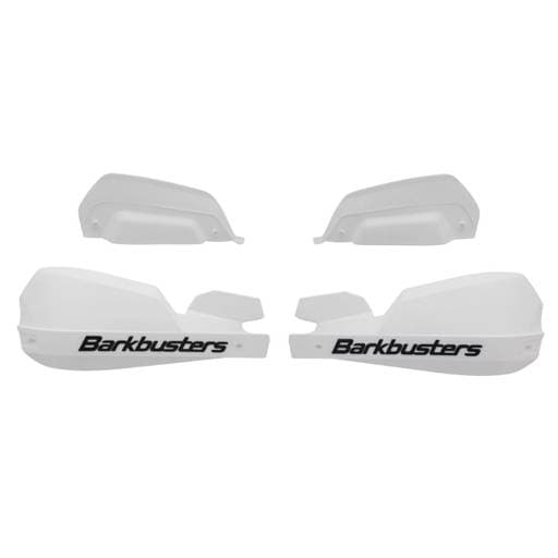 Barkbusters VPS White/White Plastic Guards