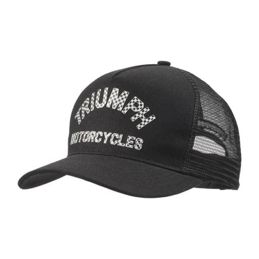 Triumph Checkerboard Trucker Cap