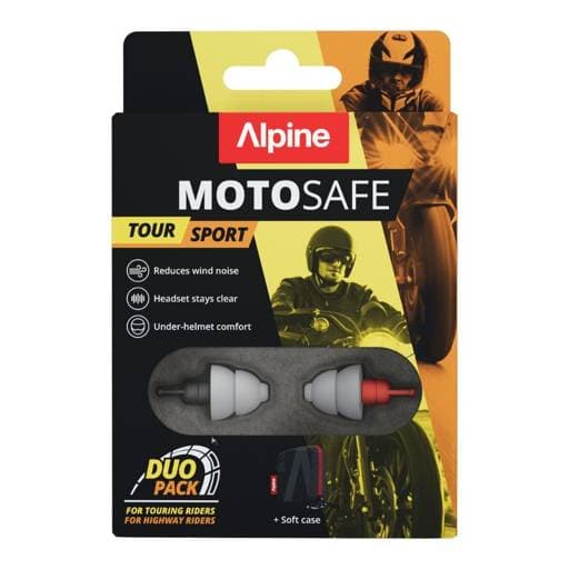 Alpine MotoSafe Tour/Sport Duo Ear Plugs
