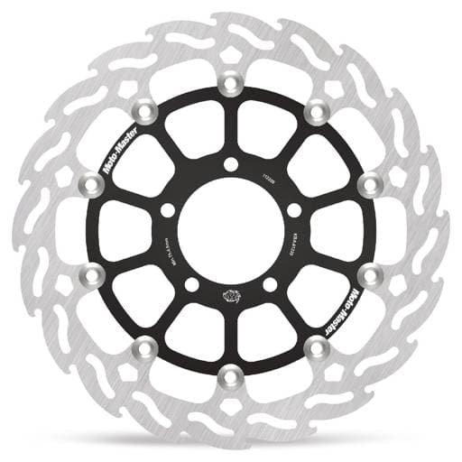 Moto-Master Flame Road Floating Front Right Brake Disc - Kawasaki ZX-10R