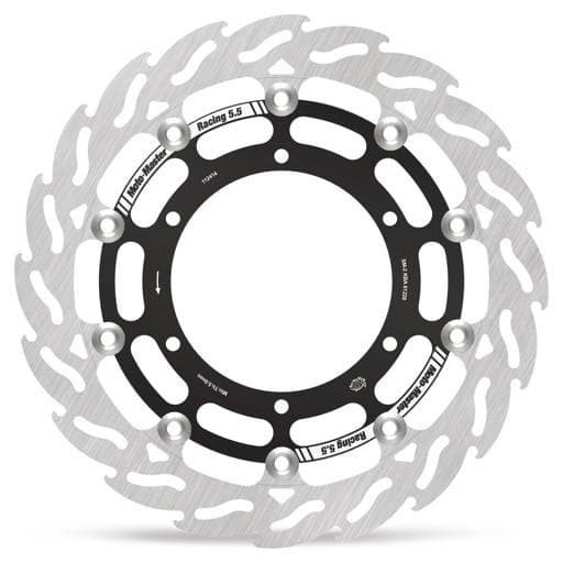 Moto-Master Flame Road Floating Front Left Brake Disc - Yamaha R7