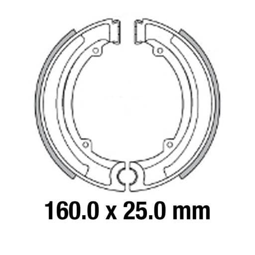 Ferodo FSB978 Brake Shoe Set