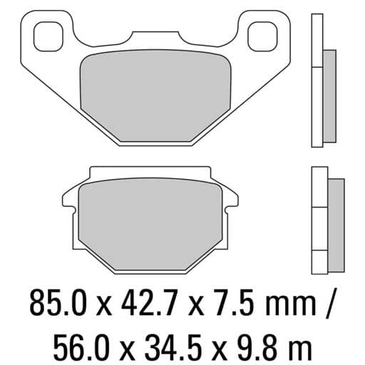 Ferodo FDB828P Brake Pads