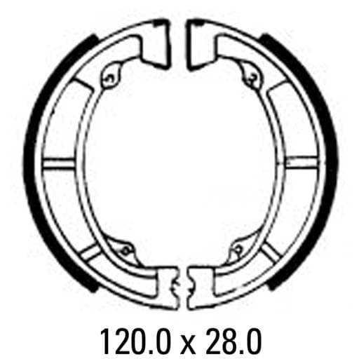 Ferodo FSB797 Brake Shoe Set