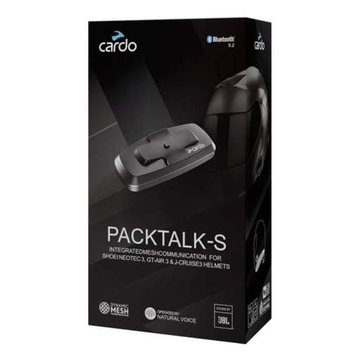 Cardo Shoei Packtalk-S Edge UCS Single Intercom