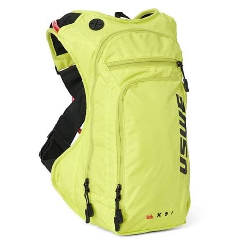 USWE Outlander Moto 9L Crazy Yellow Hydration Backpack