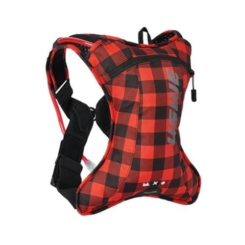 USWE Outlander XC 2L Flannel Red/Black Hydration Backpack