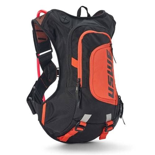 USWE Moto Hydro 8L Black/Orange Hydration Backpack