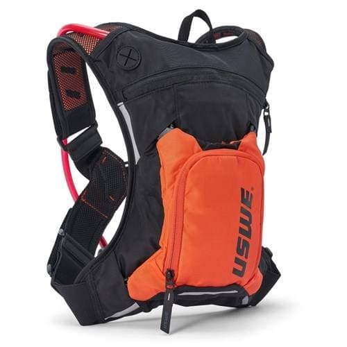 USWE Moto Hydro 3L Black/Orange Hydration Backpack