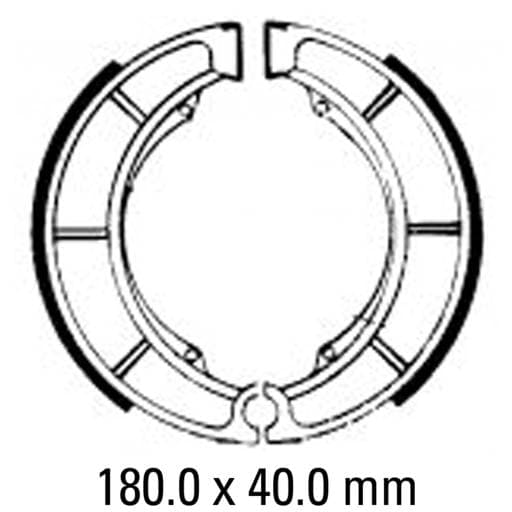Ferodo FSB782 Brake Shoe Set