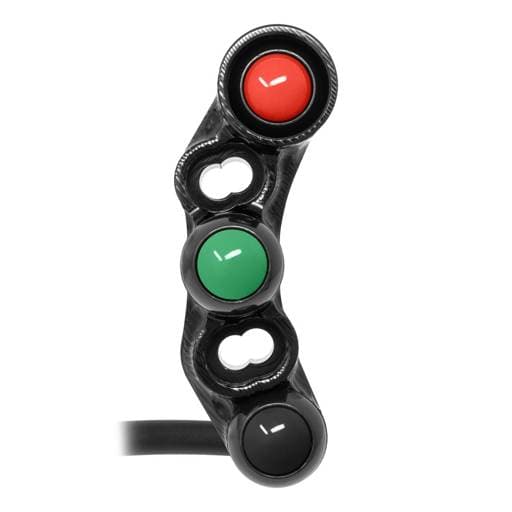 Jetprime Suzuki GSX-R1000 / GSX-R600 / GSX-R750 Black RHS Handlebar Switch