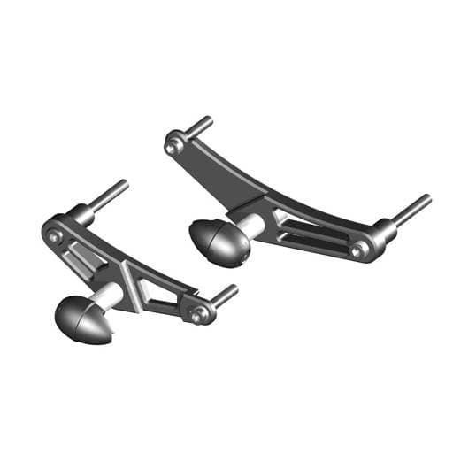 GBRacing Triumph Daytona 675 Street Triple Frame Sliders