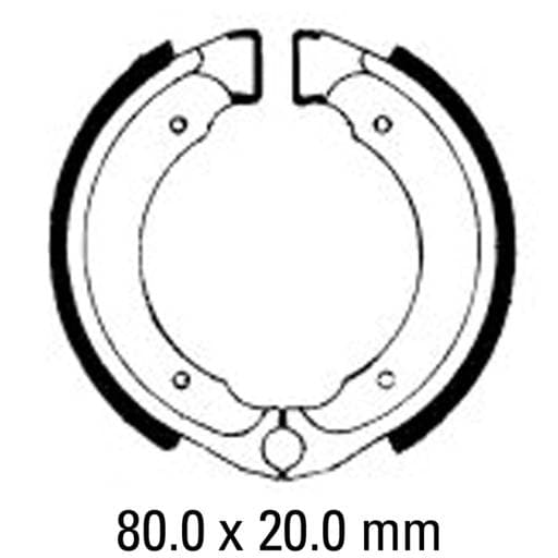 Ferodo FSB727 Brake Shoe Set