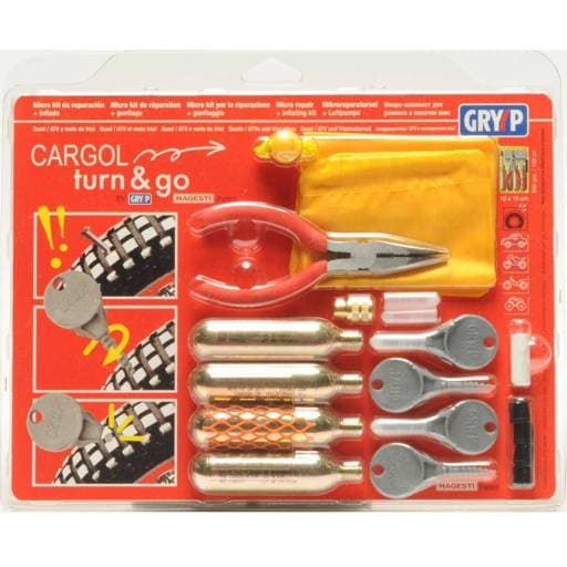 Cargol Turn & Go Off-Road Emergency Tyre Repair Kit LGE