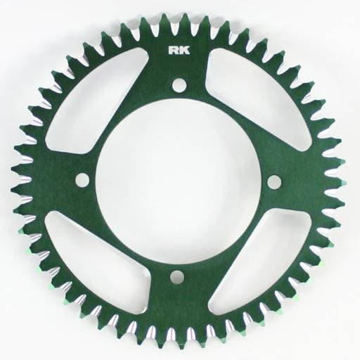 RK 50T 420P Kawasaki Green Rear Alloy Sprocket