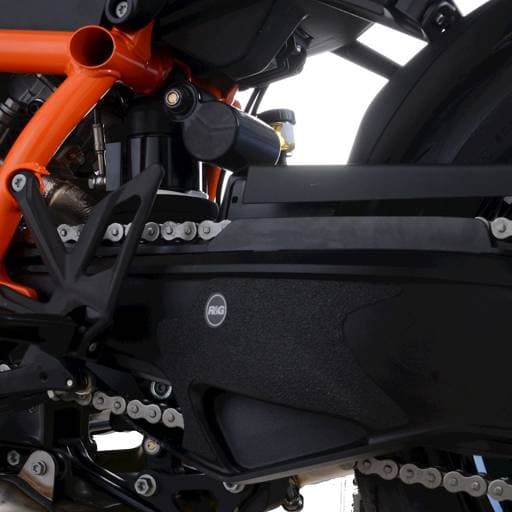 R&G KTM 1290 Super Duke R Black Boot Guard Kit