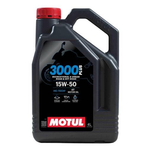 Motul 3000 Plus 15W 50 4 Stroke Oil - 4L