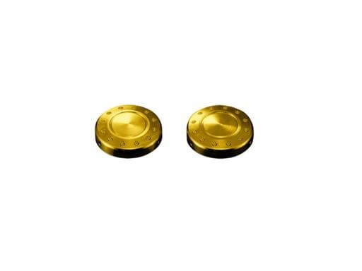 Yamaha Accessories R3 Gold Alloy Fork Cap Set