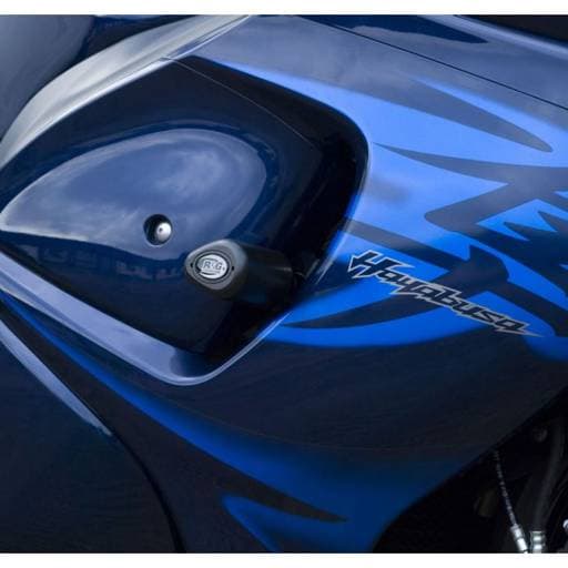 R&G Suzuki GSX1300R Hayabusa Black Aero Crash Protectors