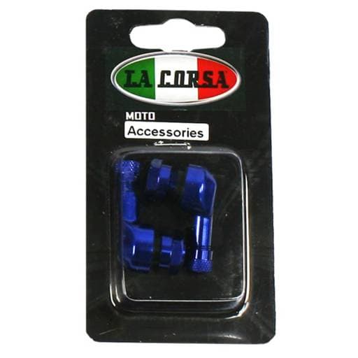 La Corsa 11.3mm Blue Tubeless Valve Stem (Pair)